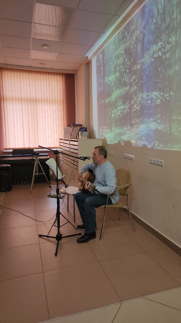 пушкино, творческий вечер, бард, художник, концерт,