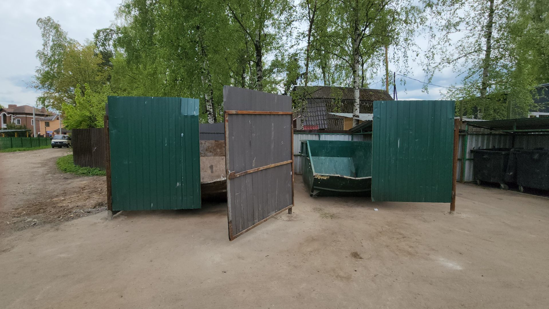 пушкино, региональный оператор, вывоз мусора, контейнерная площадка, ремонт,