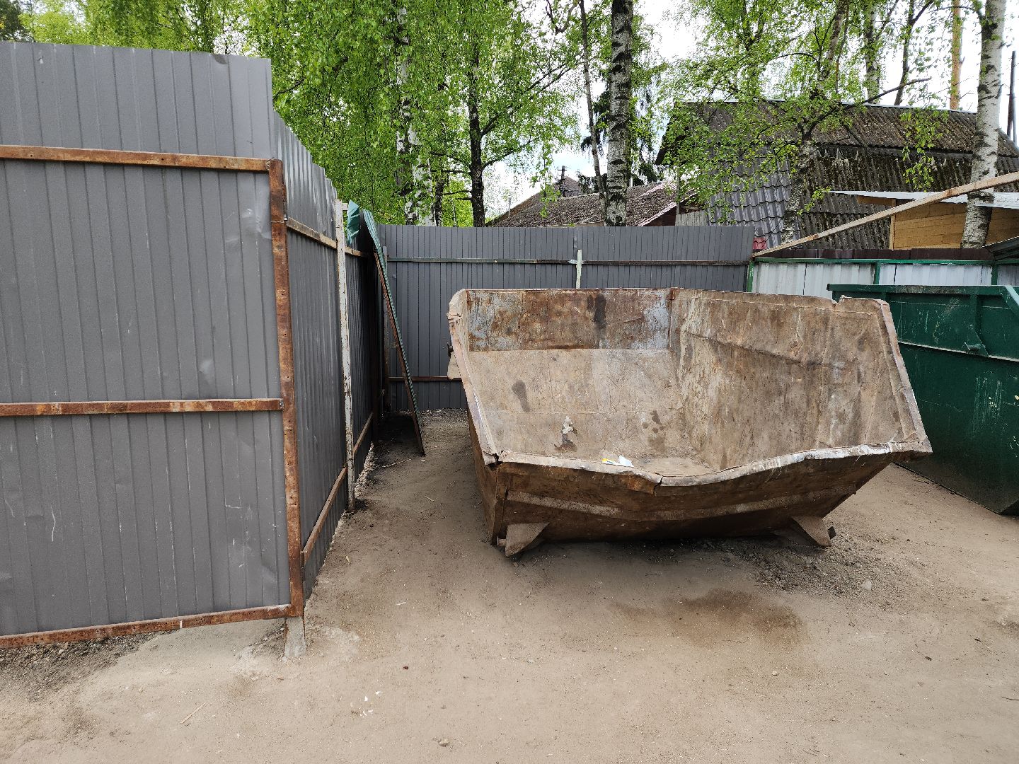 пушкино, региональный оператор, вывоз мусора, контейнерная площадка, ремонт,