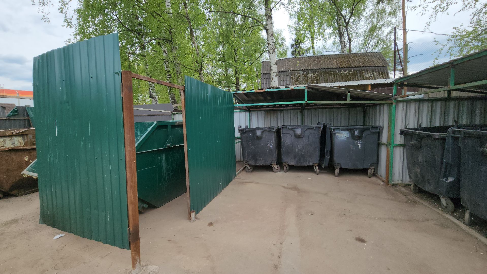 пушкино, региональный оператор, вывоз мусора, контейнерная площадка, ремонт,