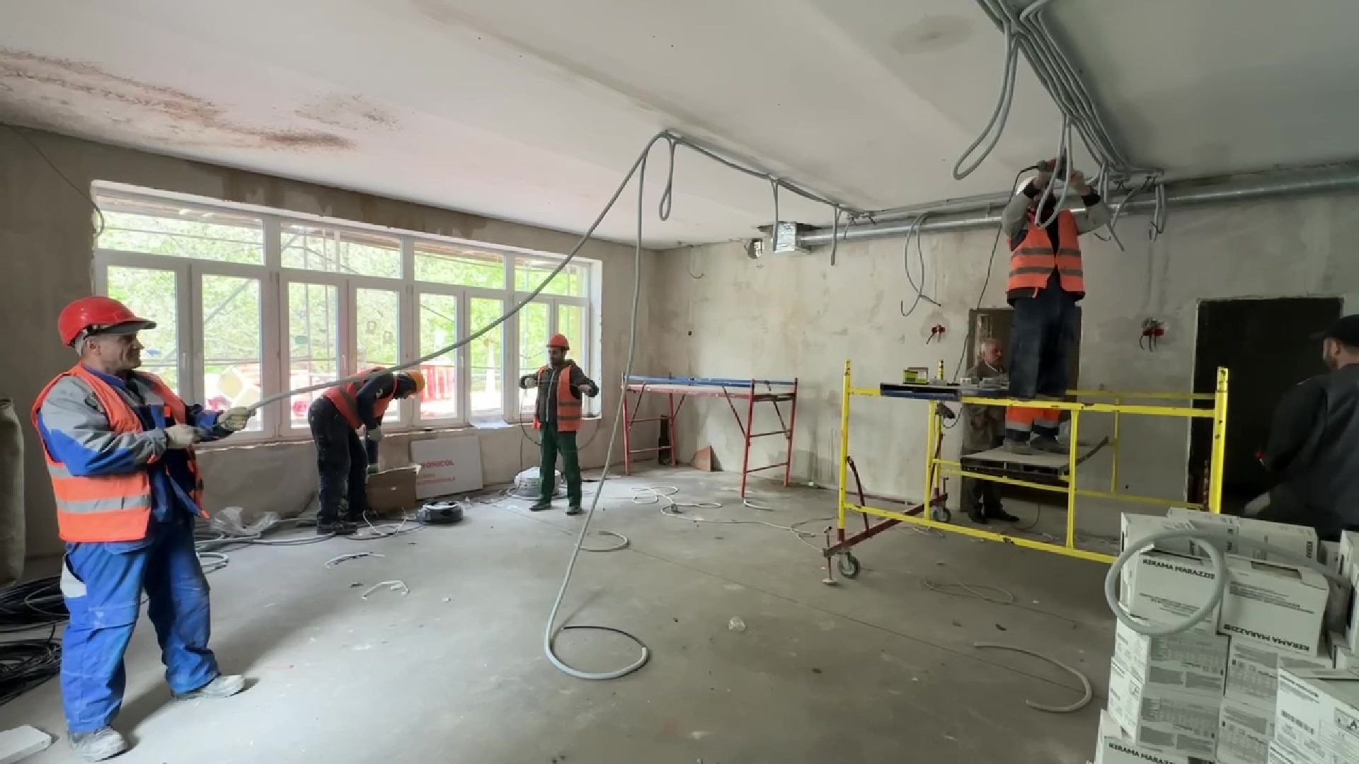 Реутов, детский сад, дети, ремонт, капитальный ремонт, проводка, трубы, стены, полы,