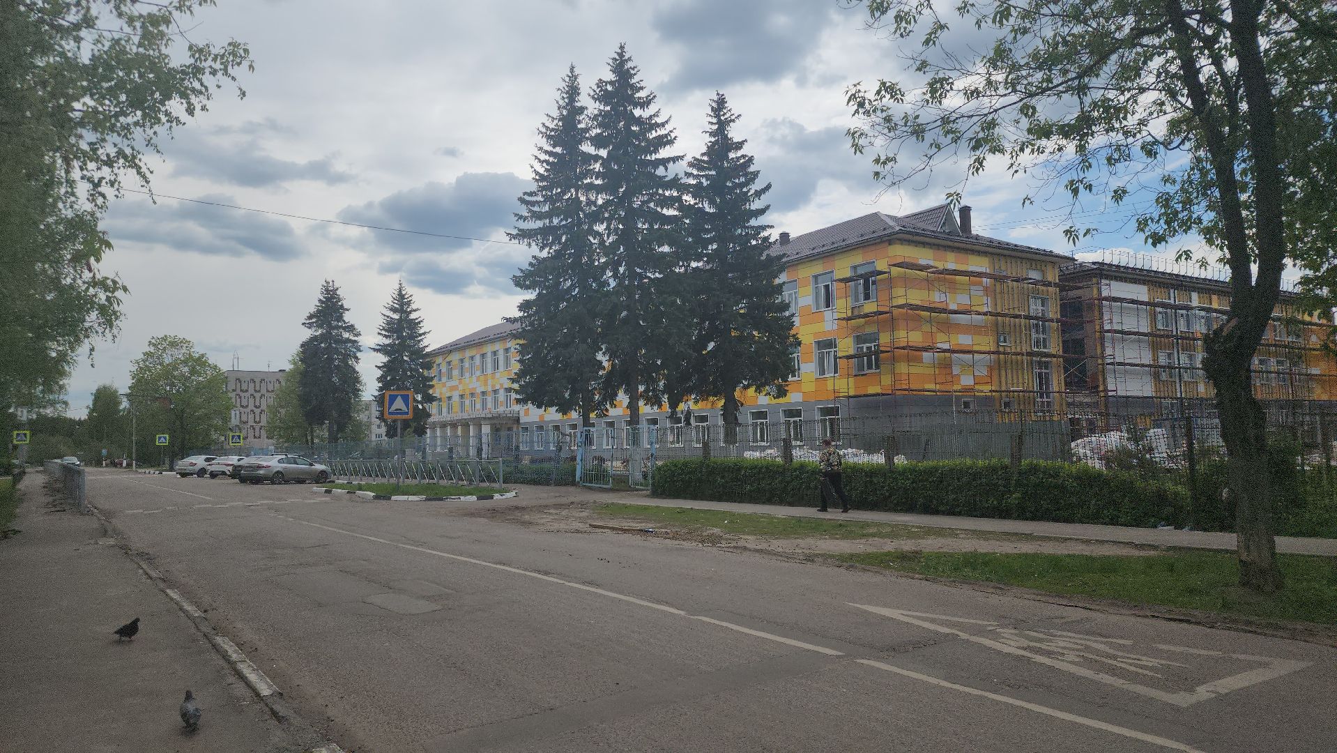 городской округ павловский посад, школа, большие дворы, строительство, образование, ремонт,