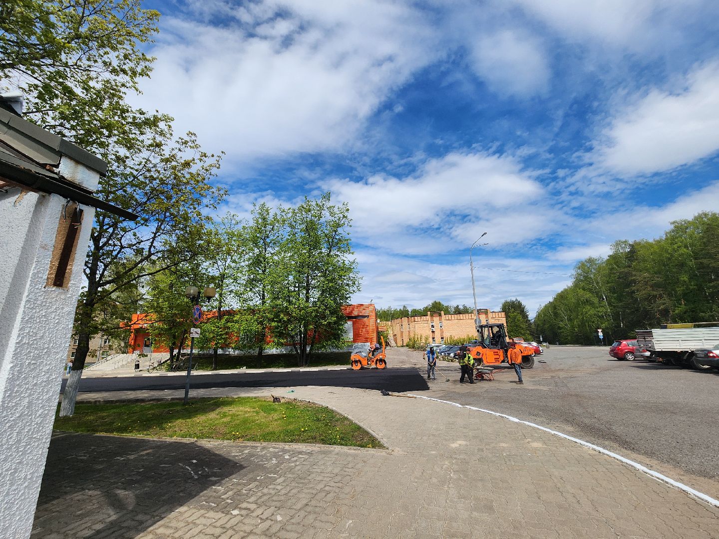 Дороги, Ремонт дорог, укладка асфальта, Дубна,