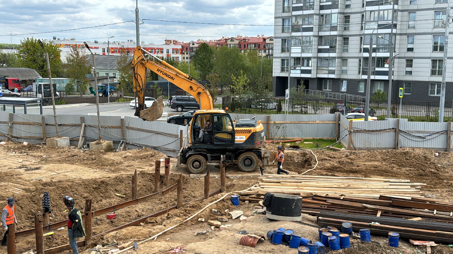 Одинцово, Ромашково, Строительство КДЦ,