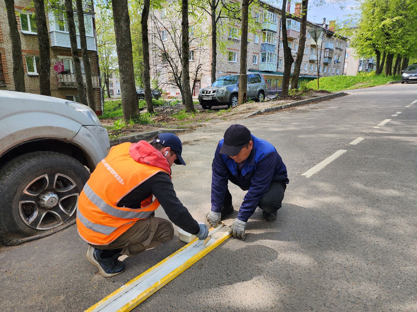 красноармейск, г.о. пушкинский, дорожная разметка, дорожная безопасность,