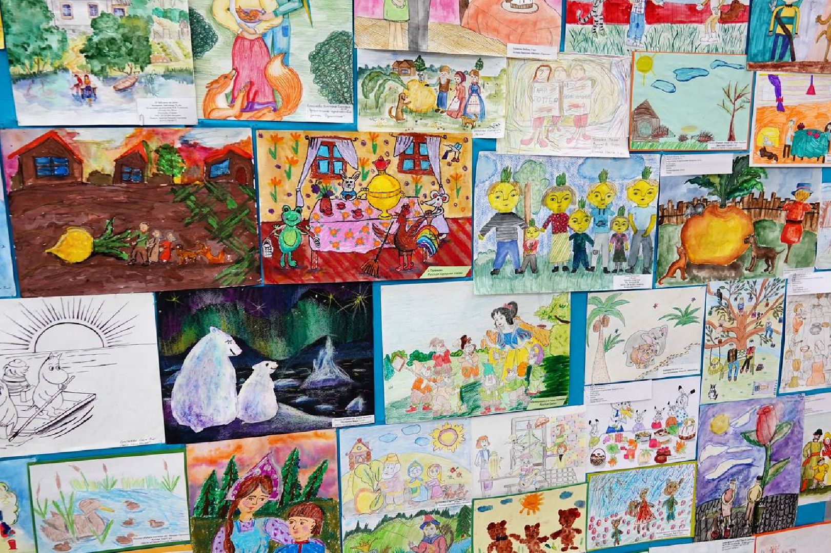 Культура, Детский рисунок, Библиотека, Год семьи, Депутаты, Дети,