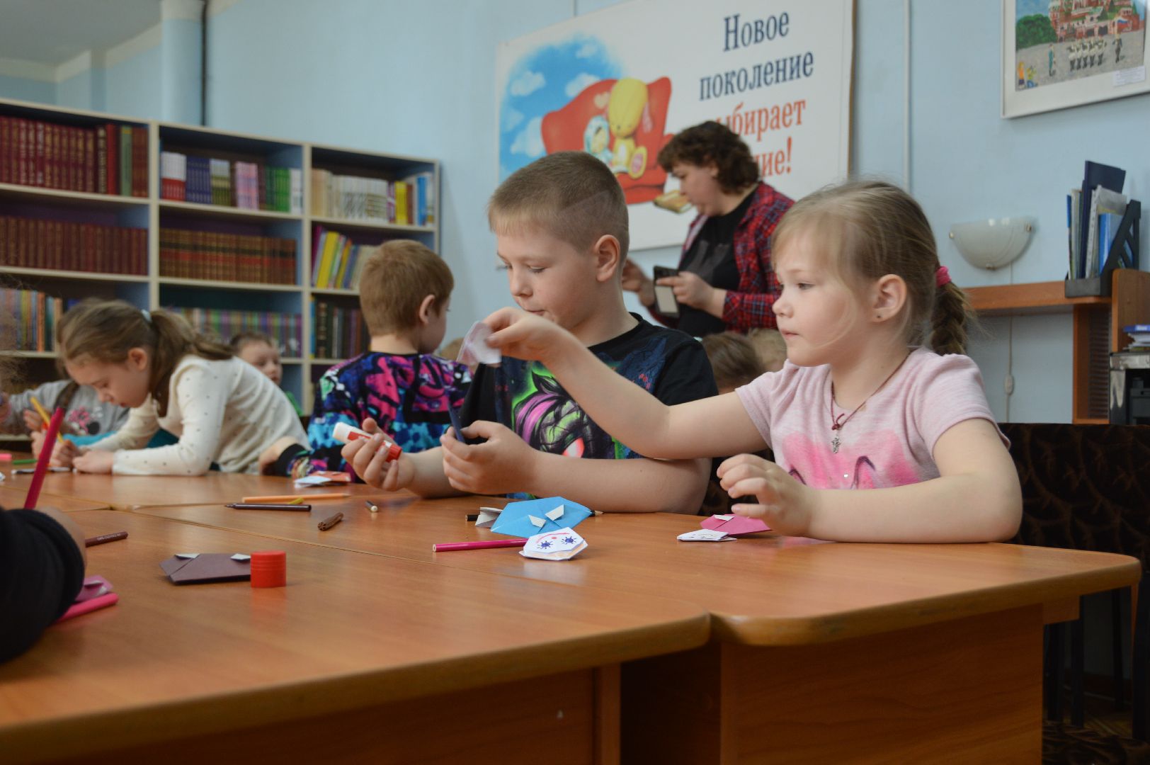 шатура, мастер-класс оригами, детская библиотека, международный день семьи, вертикальное видео,