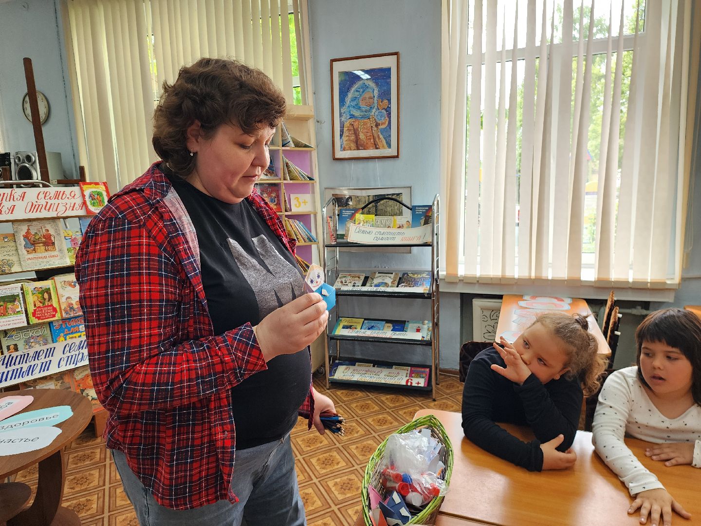 шатура, мастер-класс оригами, детская библиотека, международный день семьи, вертикальное видео,