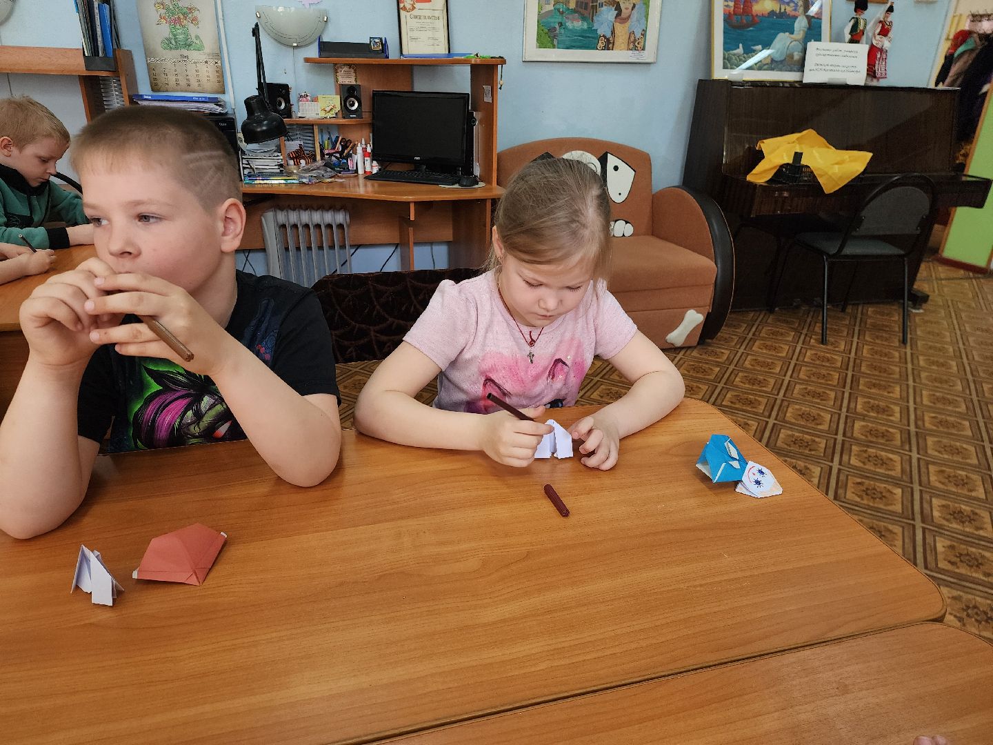 шатура, мастер-класс оригами, детская библиотека, международный день семьи, вертикальное видео,