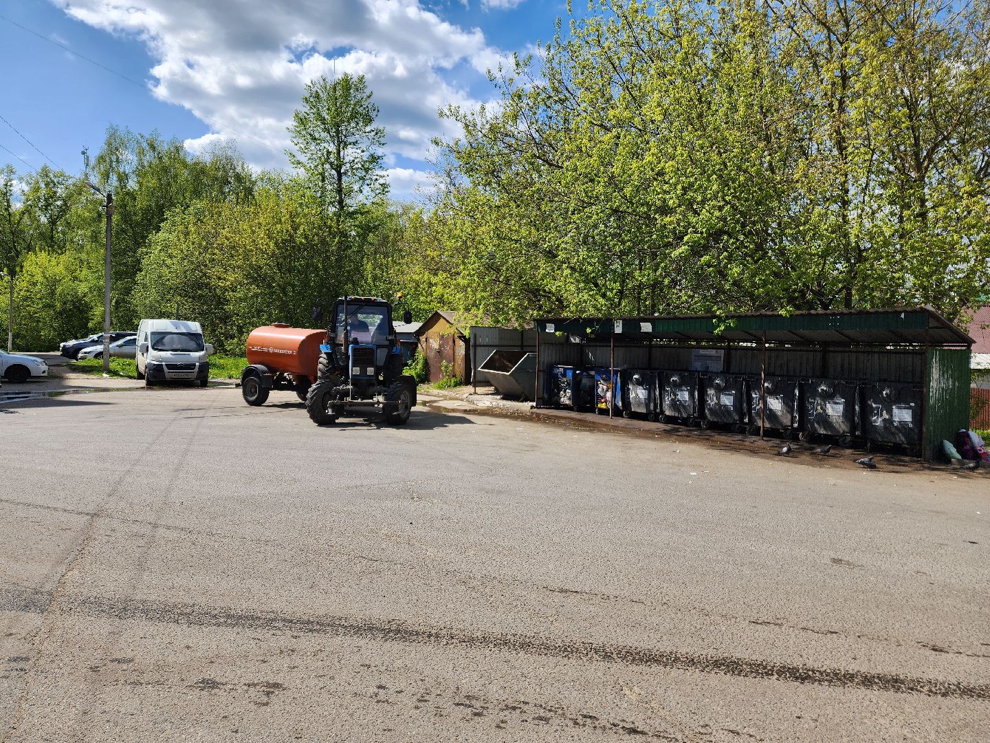 красноармейск, г.о. пушкинский, контейнерная площадка, влажная уборка,