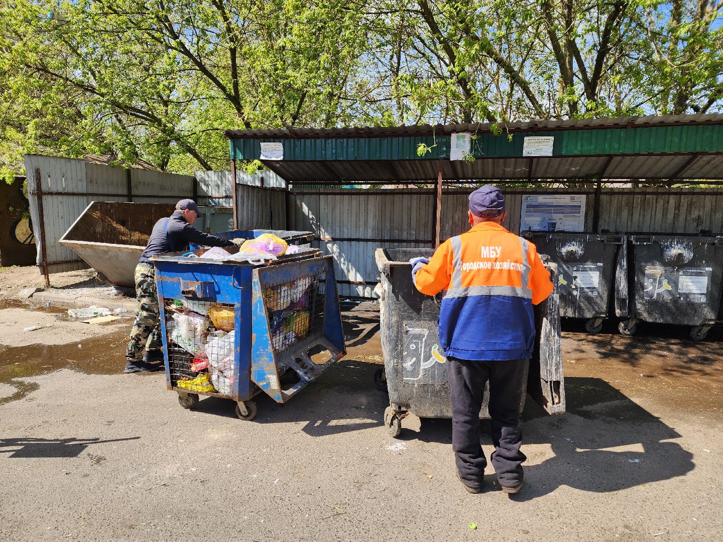 красноармейск, г.о. пушкинский, контейнерная площадка, влажная уборка,