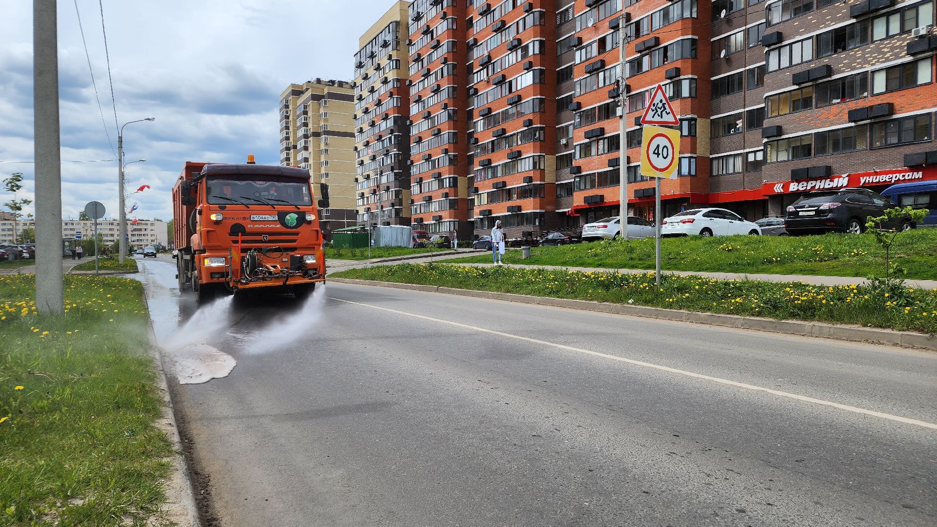 дороги, жкх, Лосино-Петровский, уборка дорог,