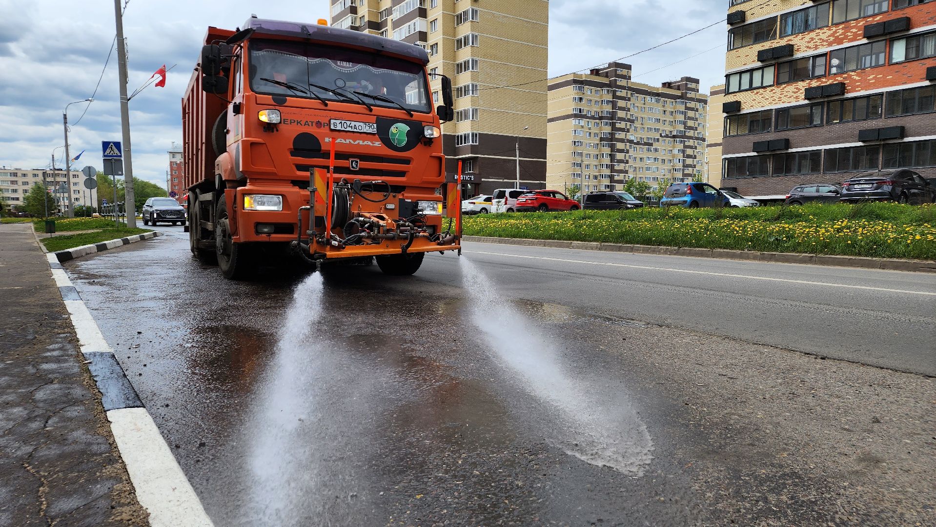 дороги, жкх, Лосино-Петровский, уборка дорог,