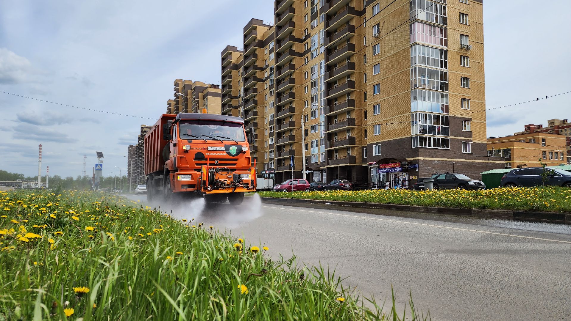 дороги, жкх, Лосино-Петровский, уборка дорог,