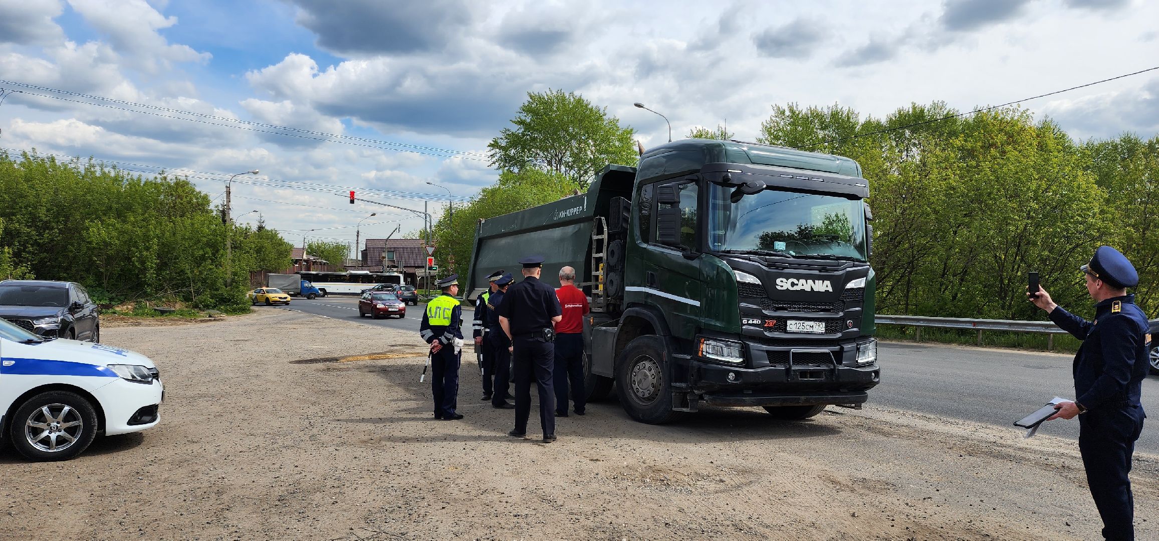 раменское, экология, рейд по проверке перевозчиков отходов в Чулково,