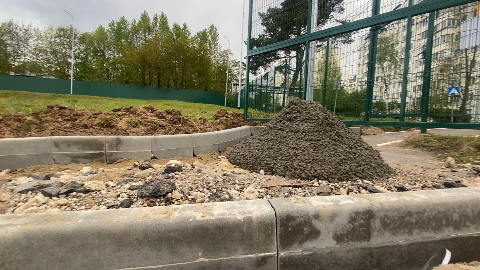 фок имени толубко, ремонт дорог, пешеходный тротуар, спорт во Власихе, новая дорога,