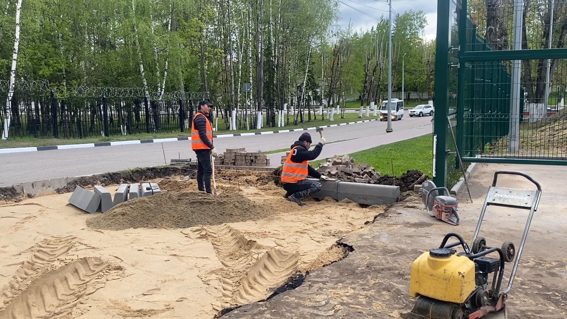 фок имени толубко, ремонт дорог, пешеходный тротуар, спорт во Власихе, новая дорога,