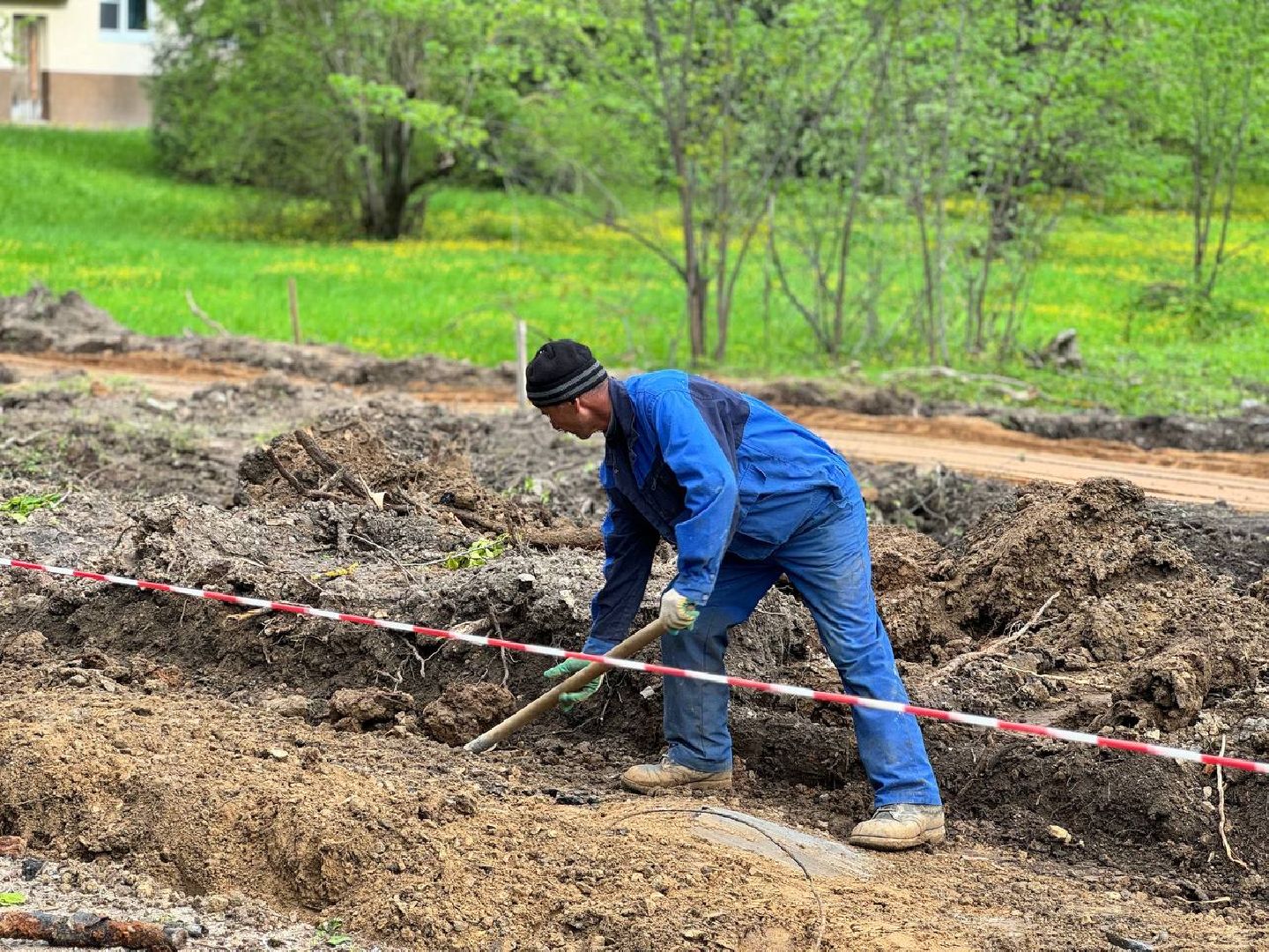расширение дороги, городской округ восход, работы,