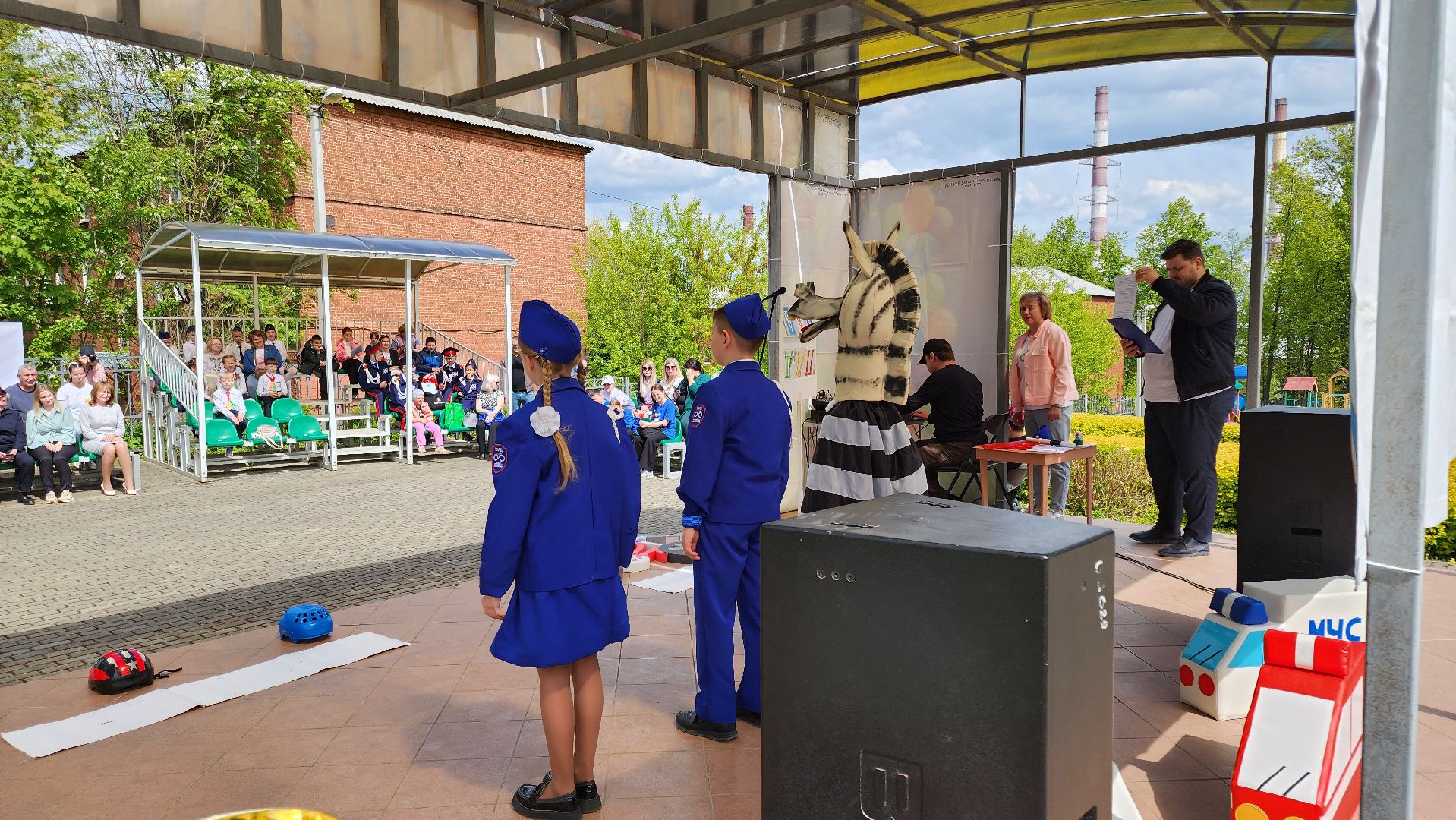 кашира, юид, слет юид, форт гаи, ПДД, ГАИ, юный инспектор движения, конкурс, велотрасса,