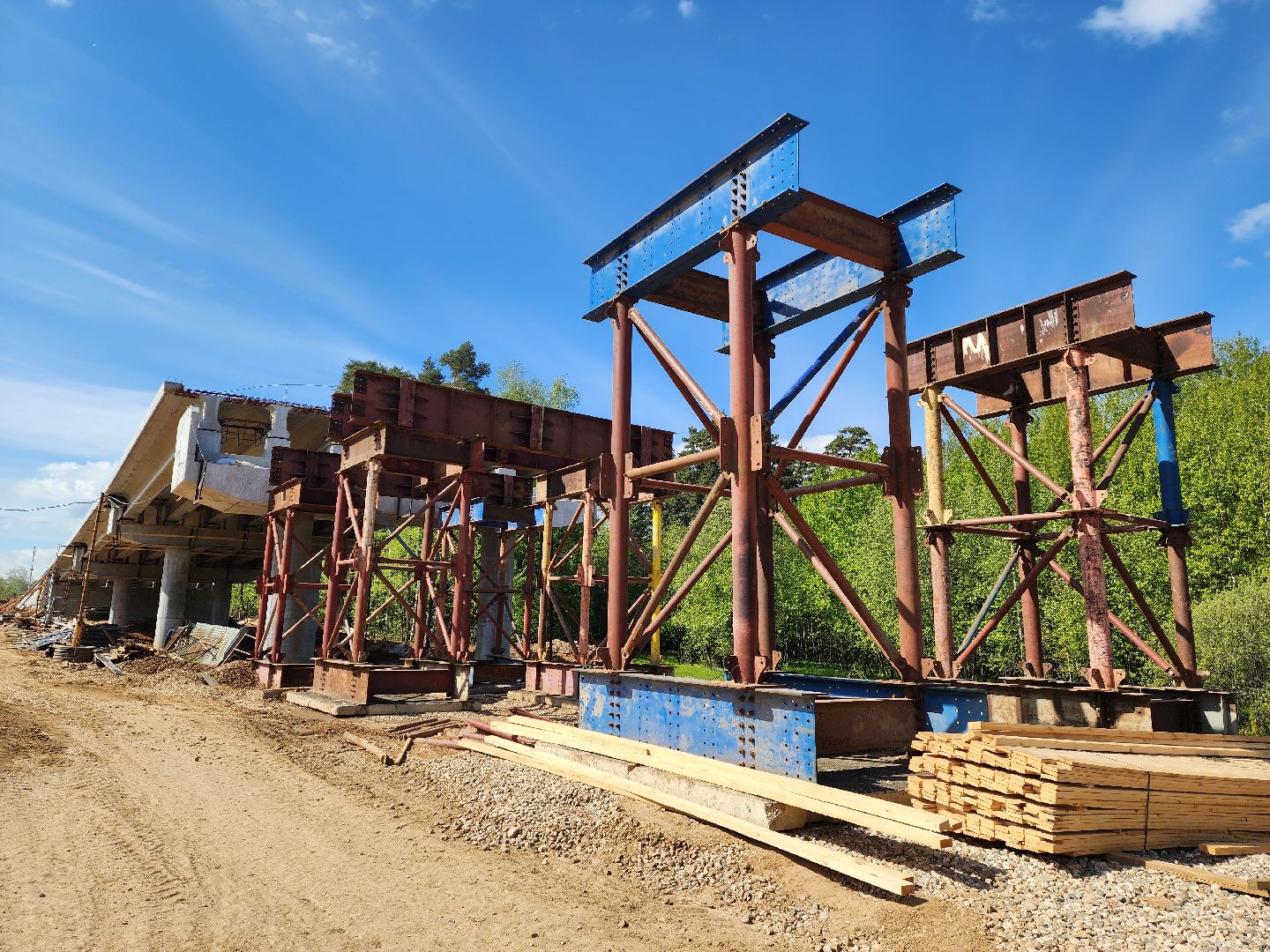 аникеевка, путепровод, мцд-2, строительство, красногорск,