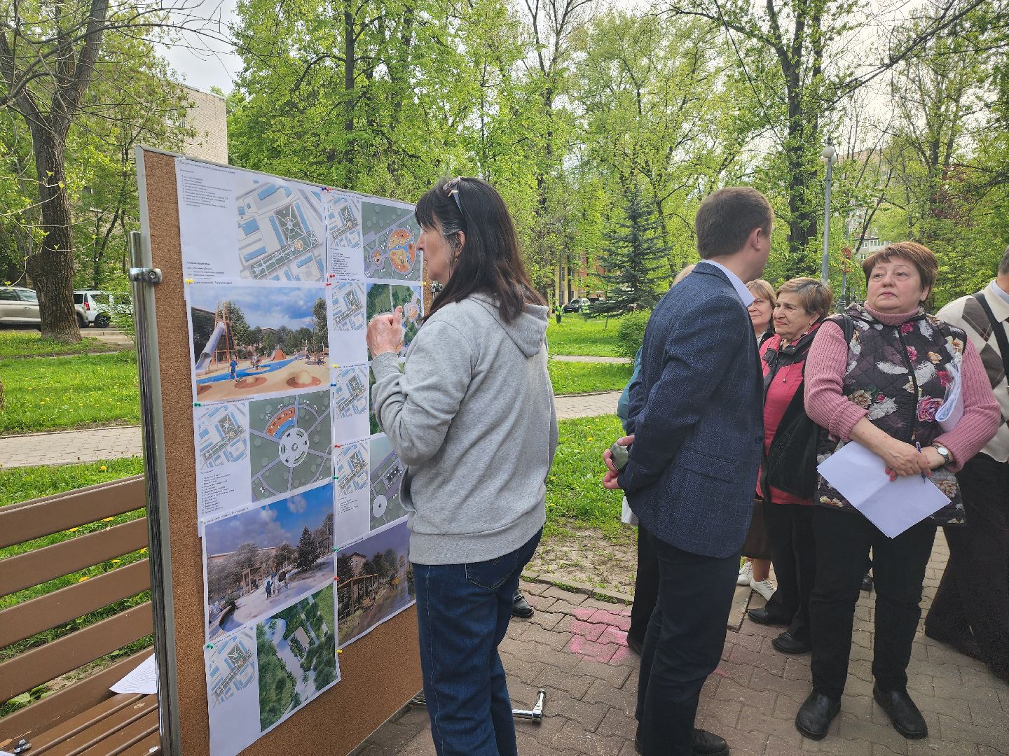 благоустойство, Аллея ветеранов, мытищи, обсуждение,