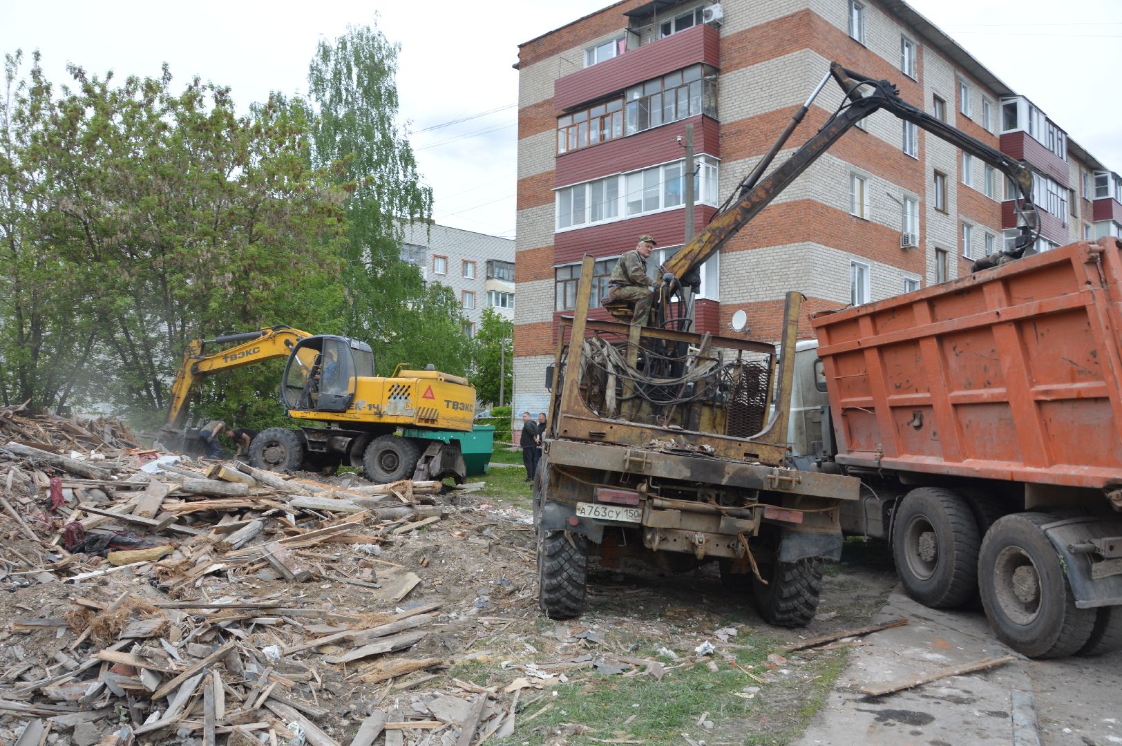 шатура, россия 1, новости подмосковья, снос дома, Переселение граждан из аварийного жилищного фонда, аврийное жилье,