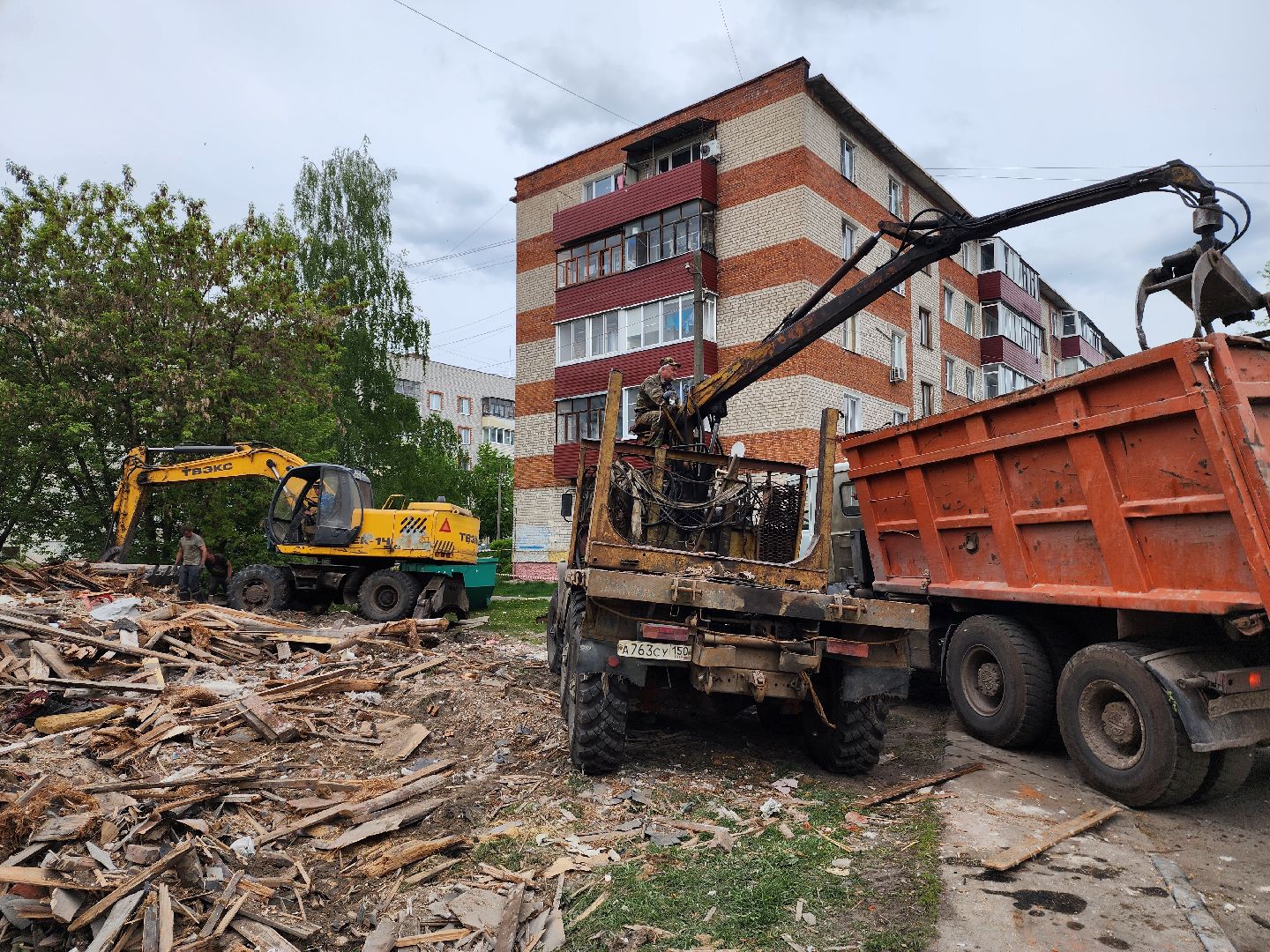 шатура, россия 1, новости подмосковья, снос дома, Переселение граждан из аварийного жилищного фонда, аврийное жилье,