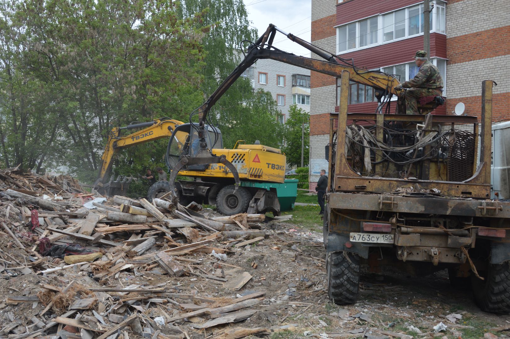 шатура, россия 1, новости подмосковья, снос дома, Переселение граждан из аварийного жилищного фонда, аврийное жилье,