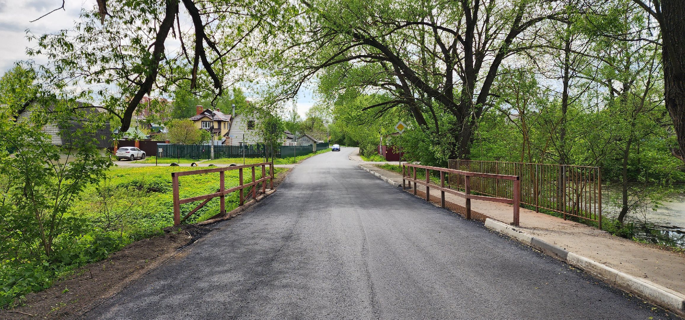 раменское, дороги, отремонтирована дорога на улице Октябрьской в Дергаево,