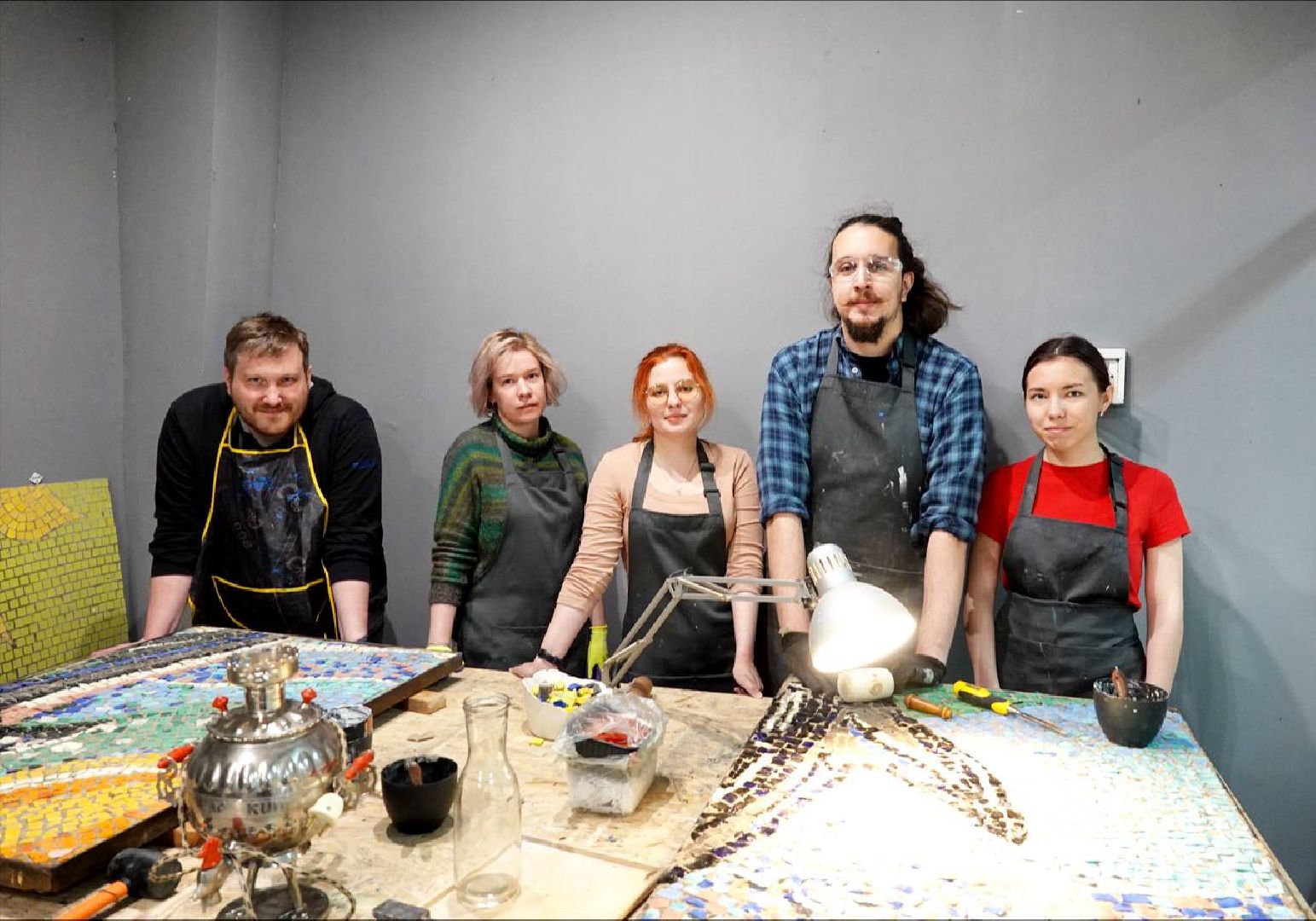 Сергиев Посад, Реставрация, Мозаика, История, Память,