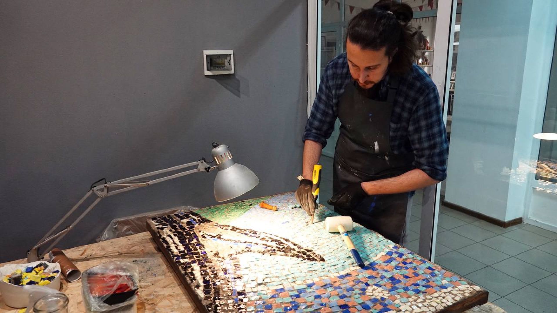 Сергиев Посад, Реставрация, Мозаика, История, Память,