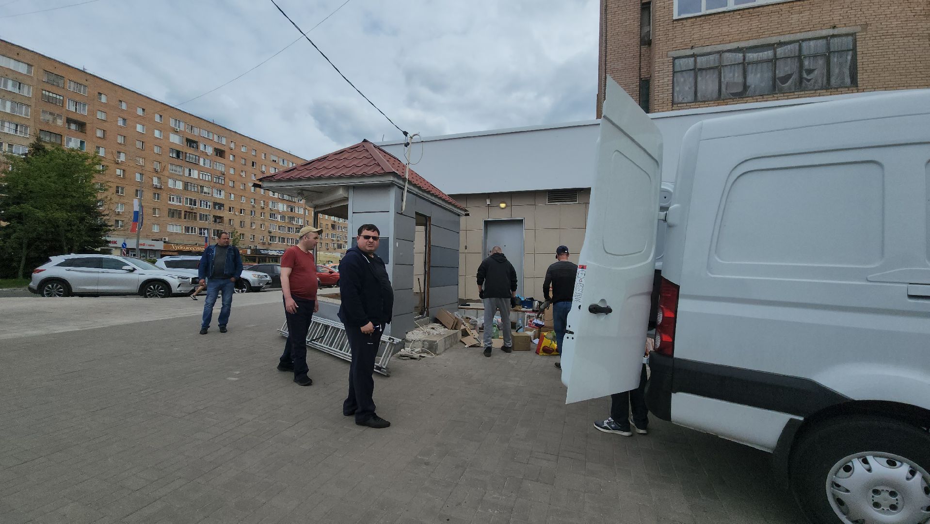 Снос, Киоск, лобня,