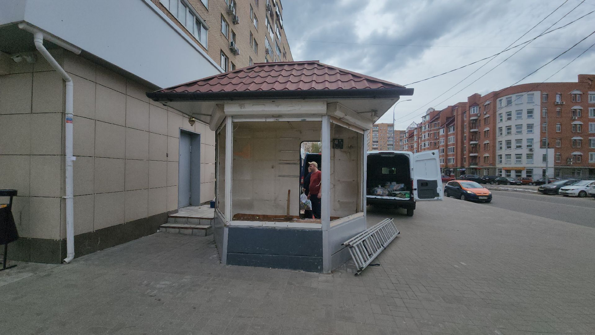 Снос, Киоск, лобня,