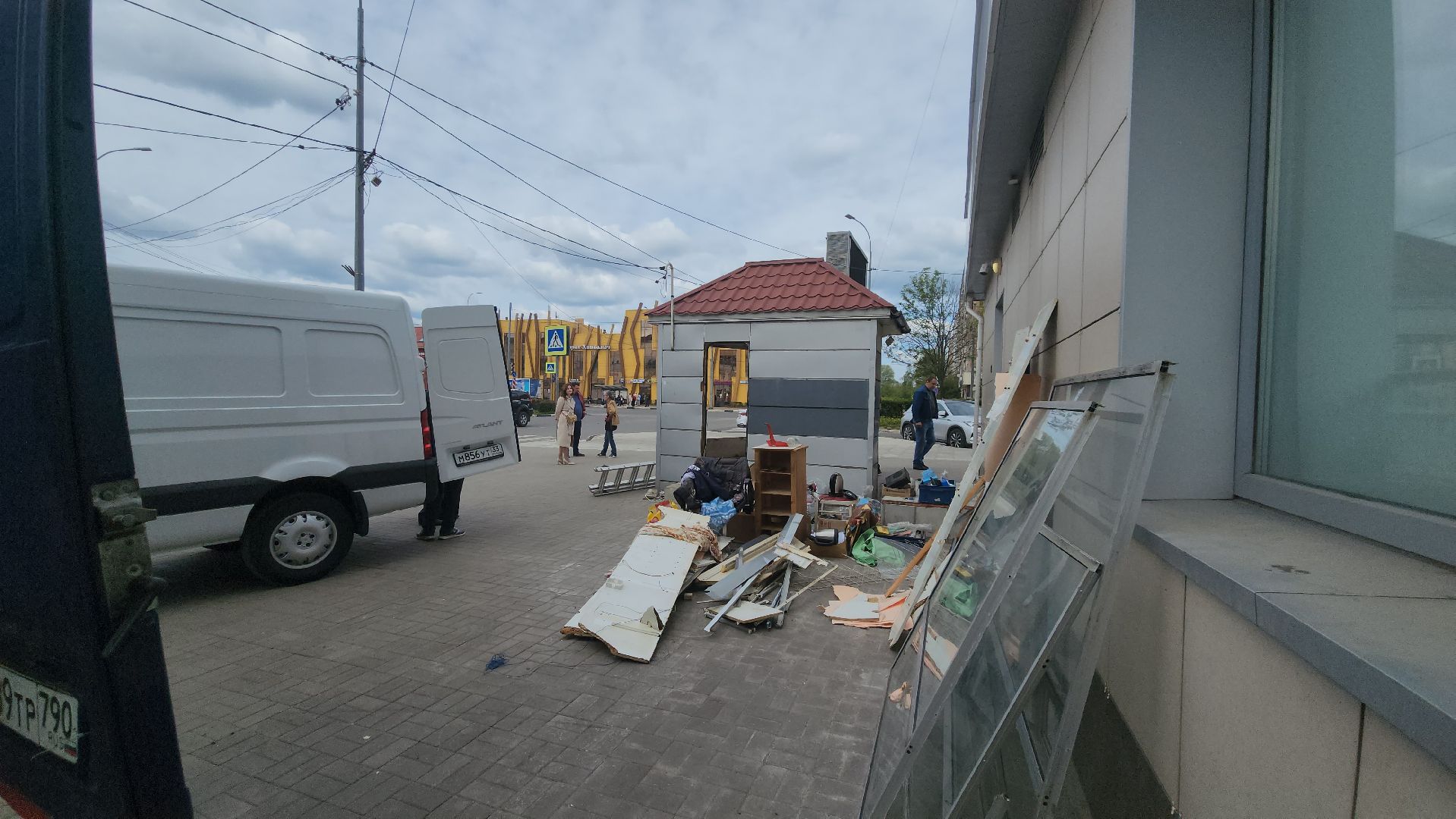 Снос, Киоск, лобня,