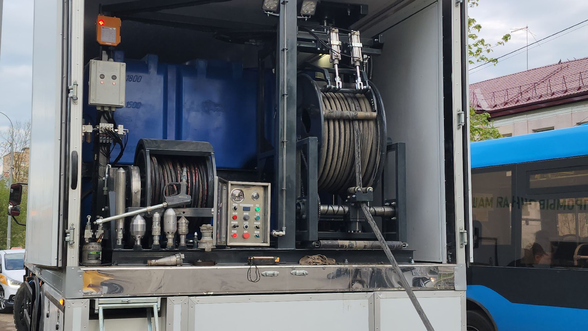 Лобня,ливневки, Реконструкция,