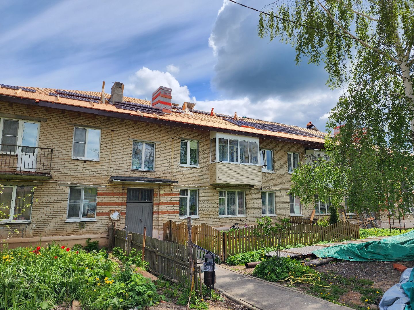 строительство, капитальный ремонт, ремонт крыши, жкх, жкх и благоустройство, руза, Лидино, рузский городской округ,