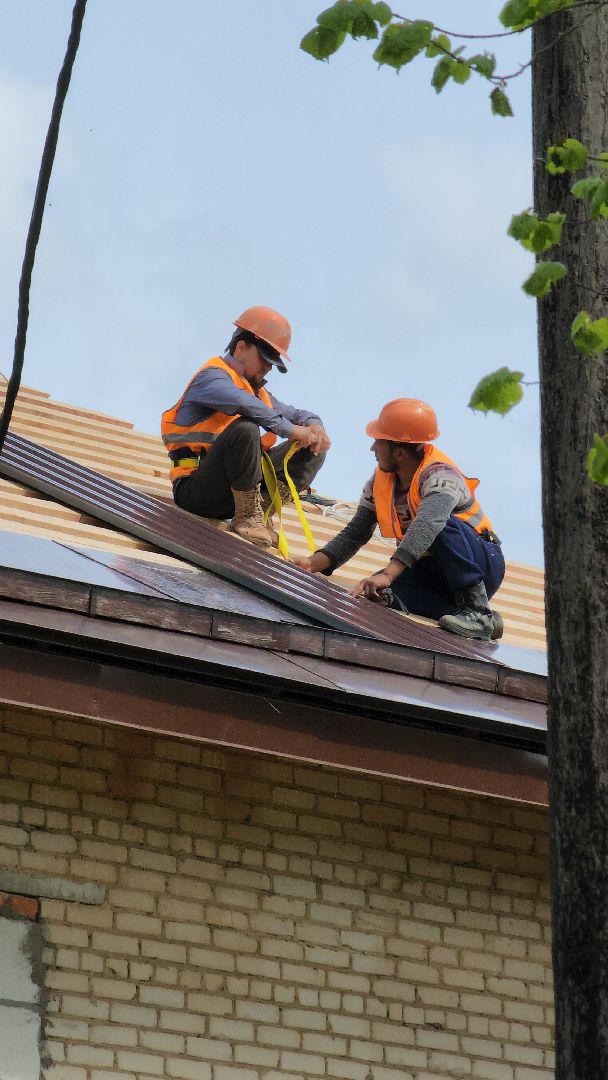 строительство, капитальный ремонт, ремонт крыши, жкх, жкх и благоустройство, руза, Лидино, рузский городской округ,