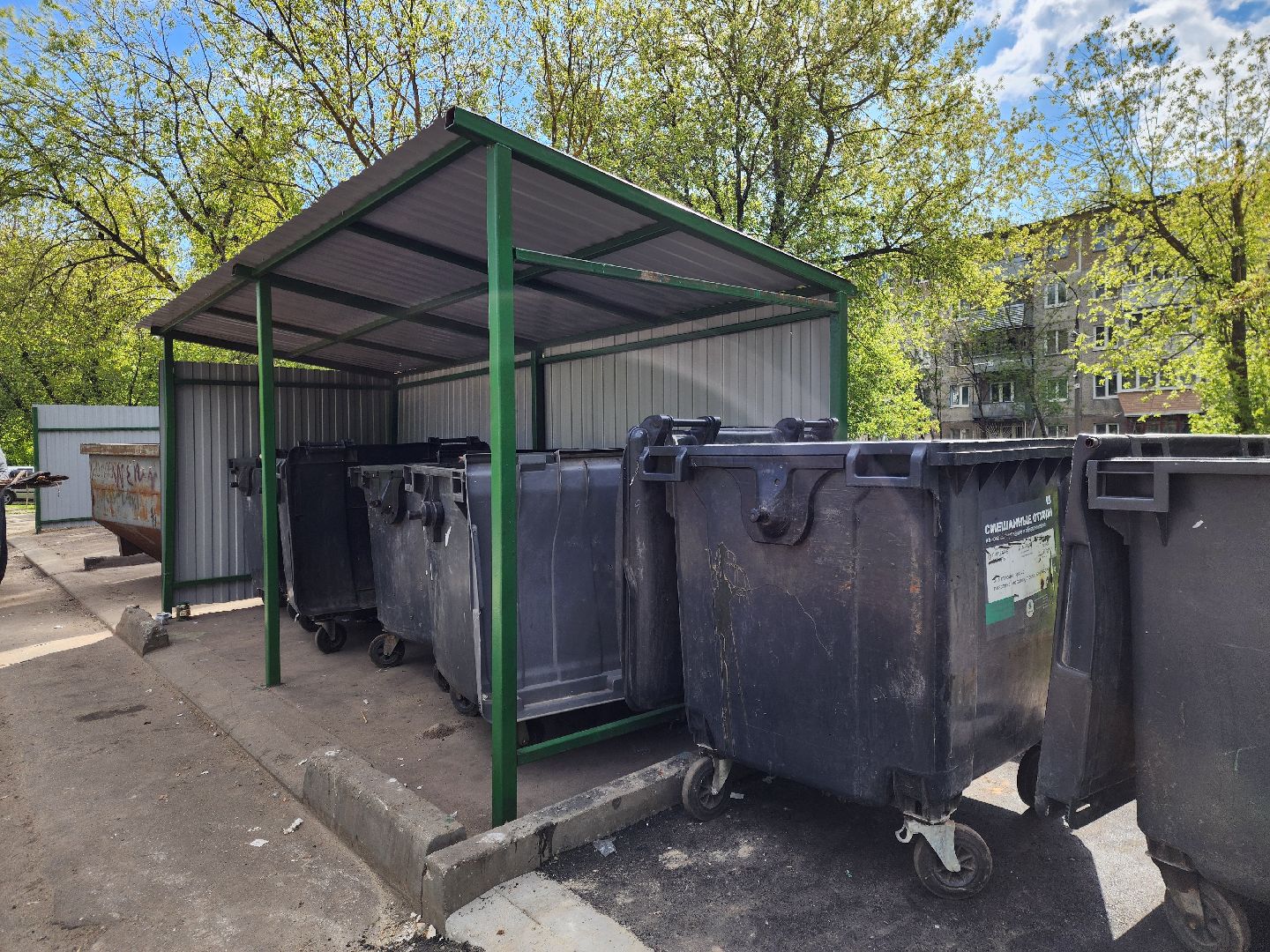 ногинск, богородский городской округ, контейнерные площадки, ремонт, благоустройство, мусор,