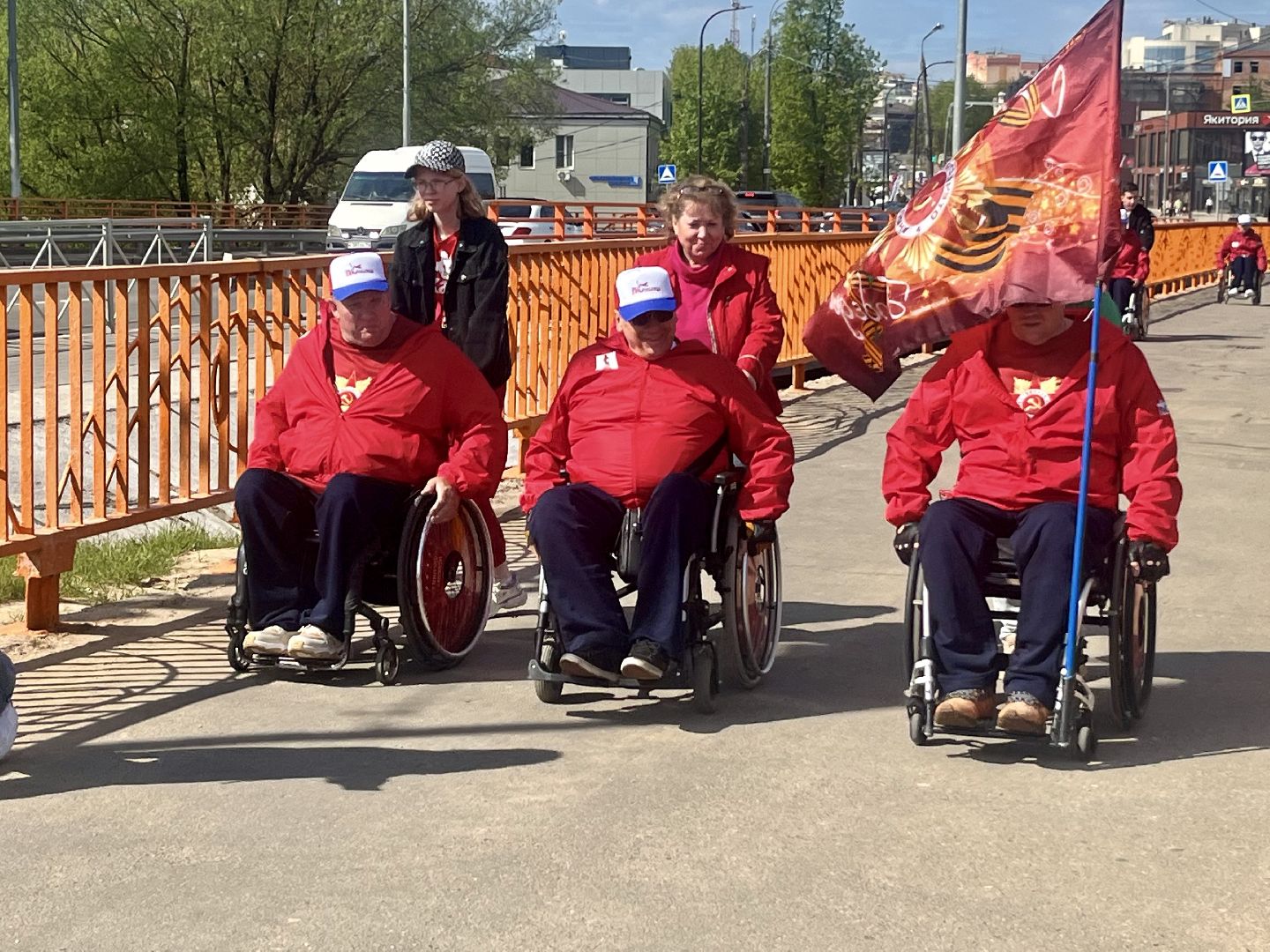 наро-фоминск, дорогами Победы, автопробег, люди с овз,