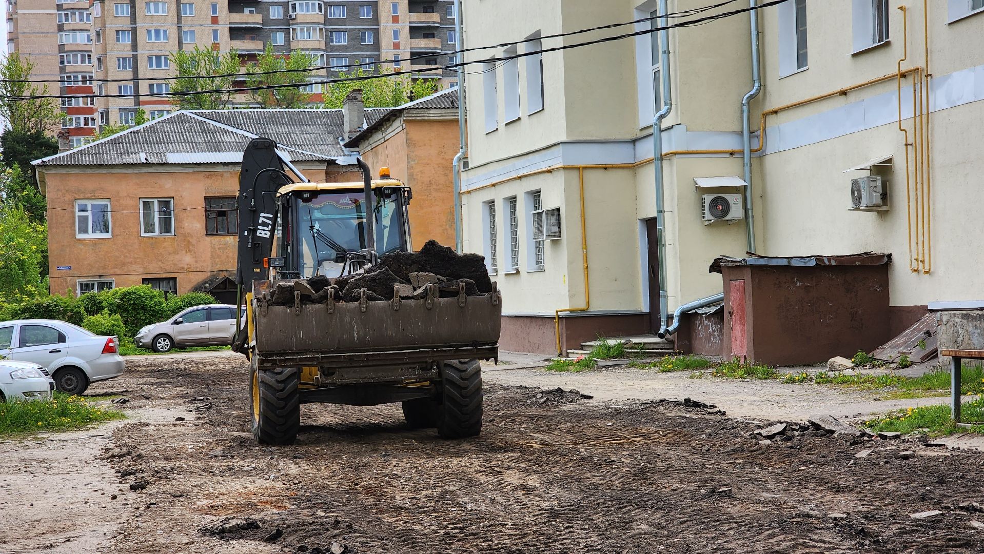 благоустройство, благоустройство дворов, Лосино-Петровский,