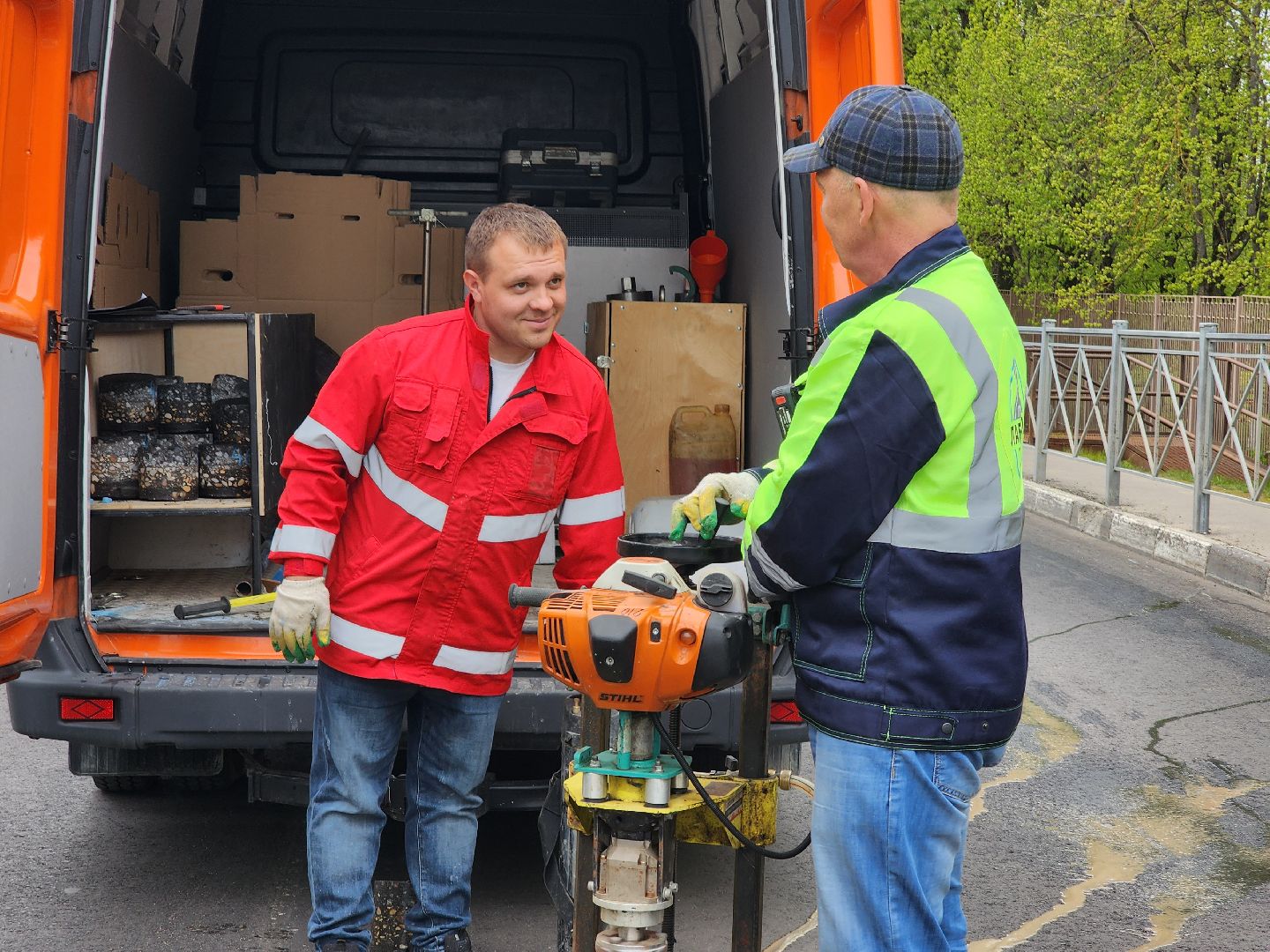 руза, передвижная лаборатория, рузский городской округ, ремонт дорог, московская область, дорожные службы, подмосковье,