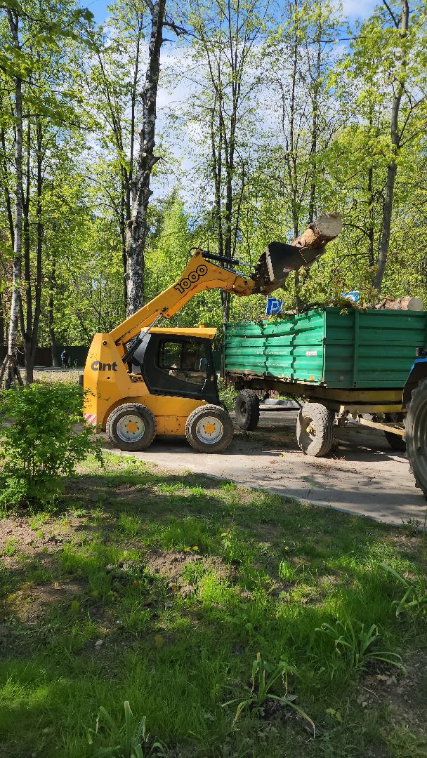 пушкино, благоустройство дворов, сезон благоустройства, комунальная техника, коммунальная служба,