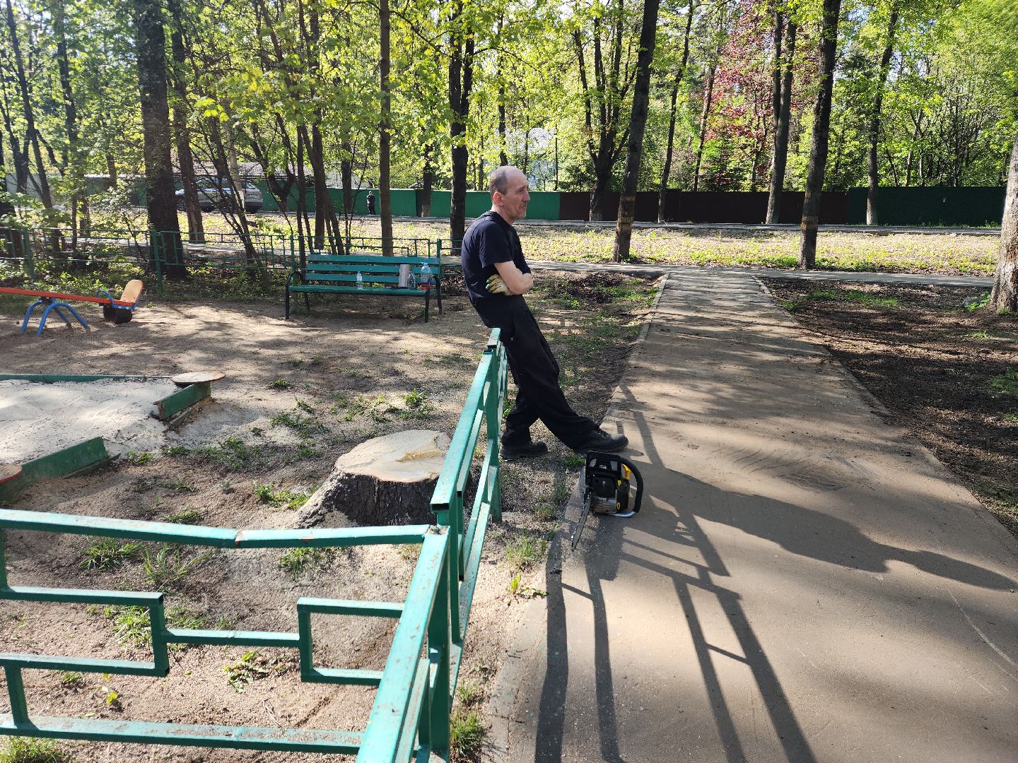 пушкино, благоустройство дворов, сезон благоустройства, комунальная техника, коммунальная служба,