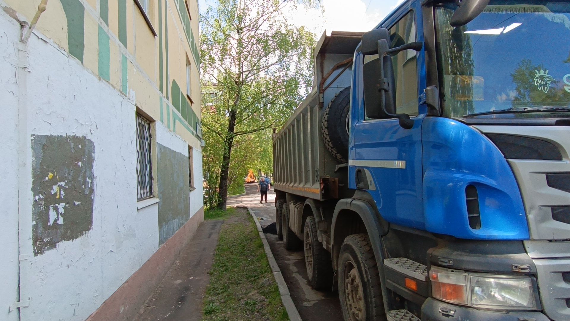 дорога, ямочный ремонт, лобня,