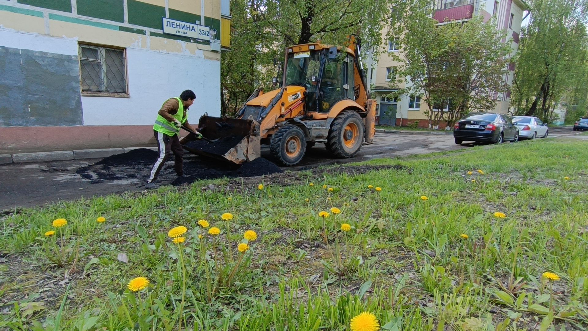 дорога, ямочный ремонт, лобня,