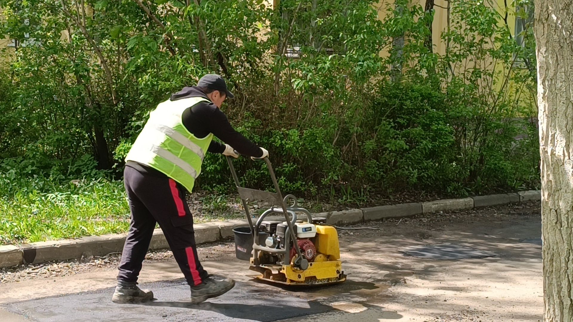 дорога, ямочный ремонт, лобня,