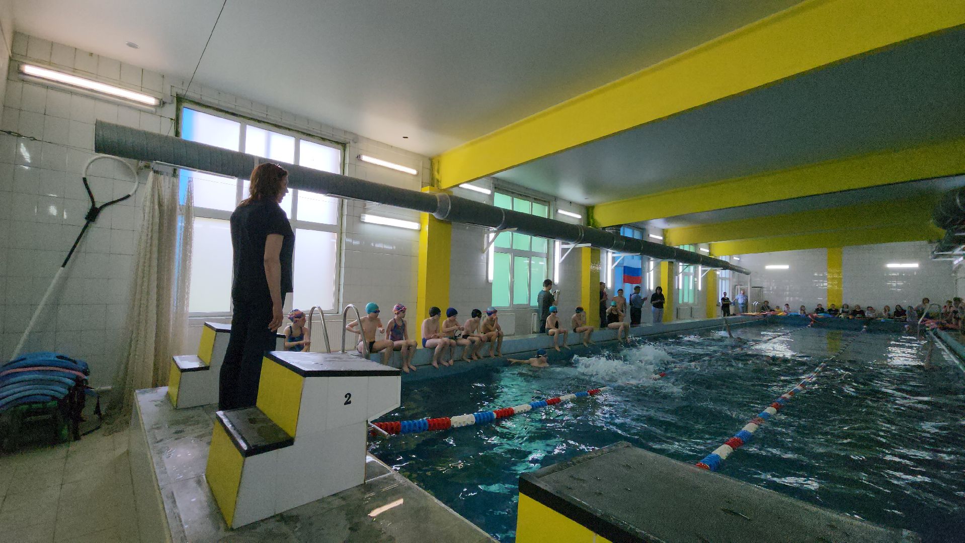 плавание, лобня, Открытый урок,