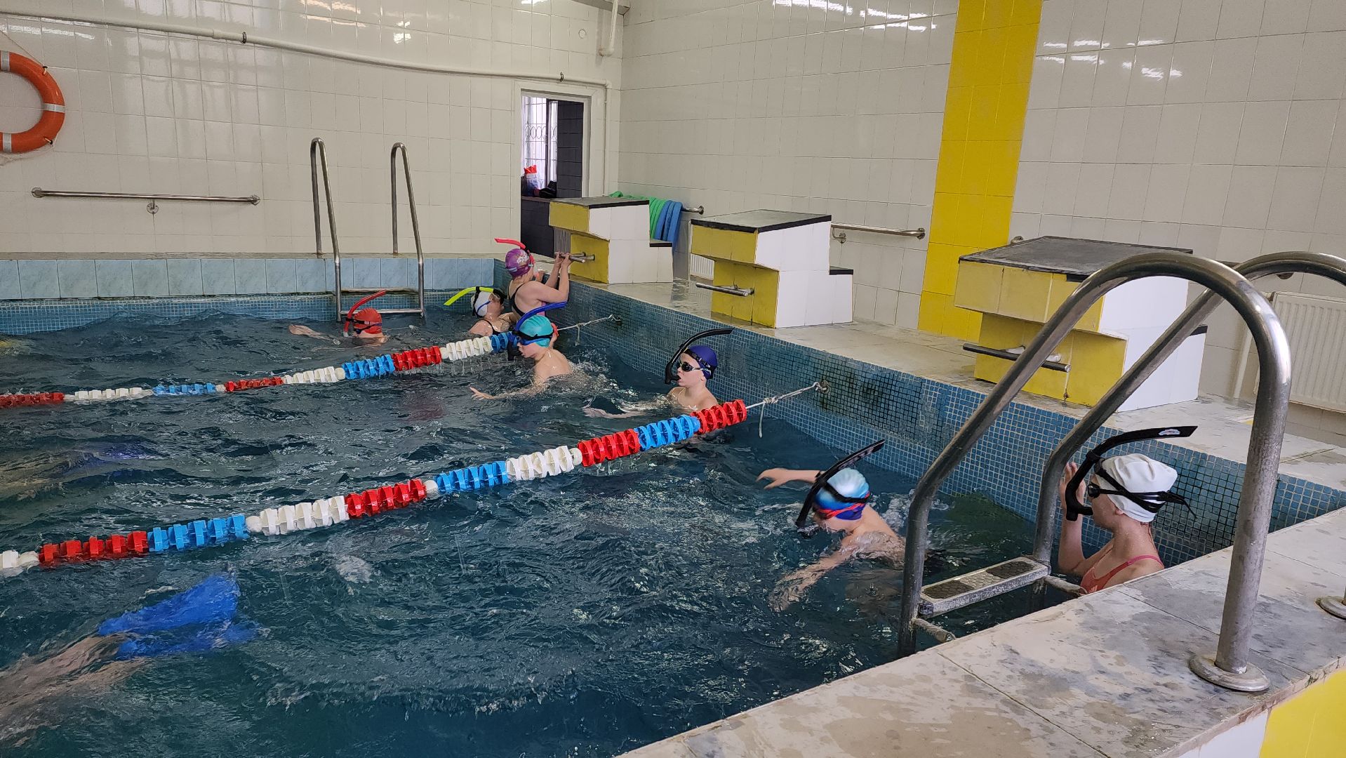 плавание, лобня, Открытый урок,