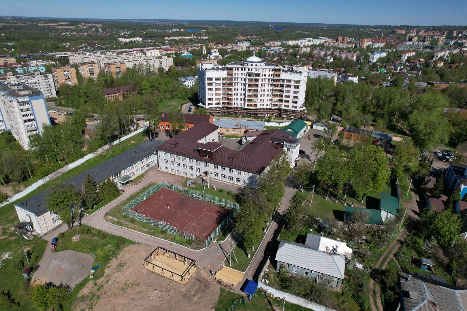 дмитров, дети, образование, семейный центр,видео с коптера,