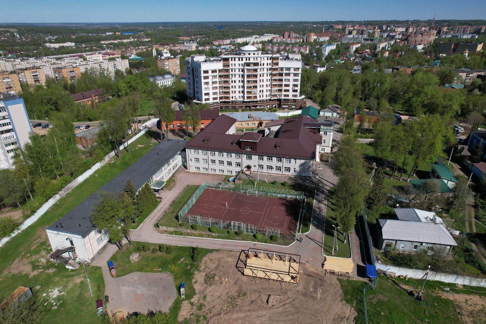 дмитров, дети, образование, семейный центр,видео с коптера,